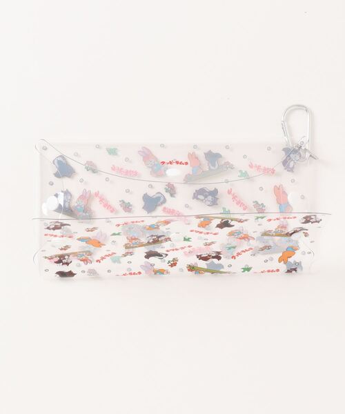 SiNCERE（シンシア）の「〈クッピーラムネ〉クリアペンケース（ステーショナリー・レディース・クリア・ONE SIZE）」の2枚目の写真