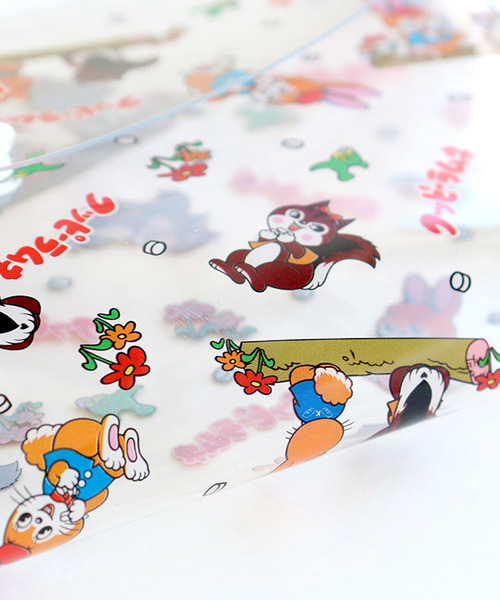 SiNCERE（シンシア）の「〈クッピーラムネ〉クリアペンケース（ステーショナリー・レディース・クリア・ONE SIZE）」の9枚目の写真