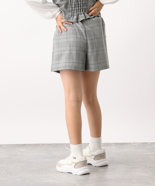 GLOBAL WORK（グローバルワーク）の「3SETビスチェセットアップ/966390（ワンピース・キッズ・チェック/グレイッシュベージュ・100cm/110cm/120cm/130cm/140cm/150cm/160cm）」の9枚目の写真