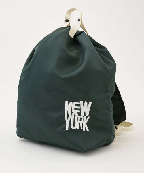 【非売品・新品未開封】GR × nano universe ストリートバッグ NANO universe（ナノユニバース）の「TAMANIWA/別注 NY logo BAG