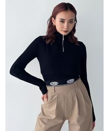 EMODA | 2ピースレイヤーハーフジップニット(ニット/セーター)