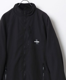 CONVERSE（コンバース）の「CONVERSE/コンバース ナイロン 撥水 裏シャギーボア ワンポイントロゴ スタンドジャケット レディース メンズ（ブルゾン・メンズ）」