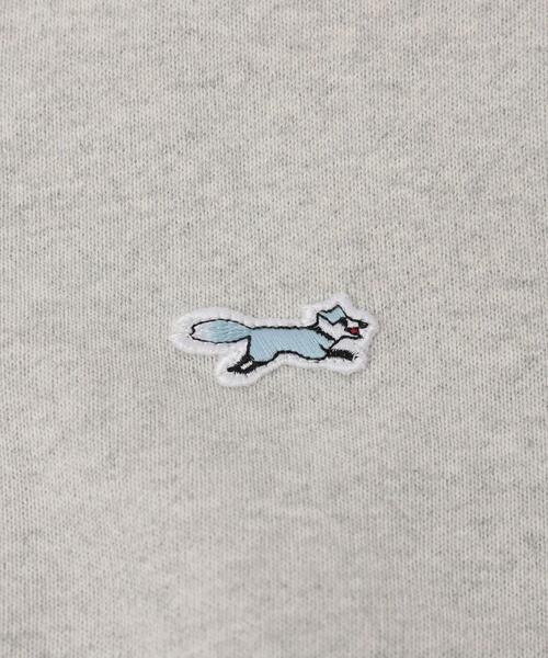 PENNEYS（ぺニーズ）の「PENNEYS（ぺニーズ）別注ヘビーウエイト裏毛ハーフジッププルオーバー（スウェット・レディース・グレー/オフホワイト/ダークグレー/ライム/ネイビー/ブラック/ケリーグリーン/コバルトブルー・FREE）」の14枚目の写真