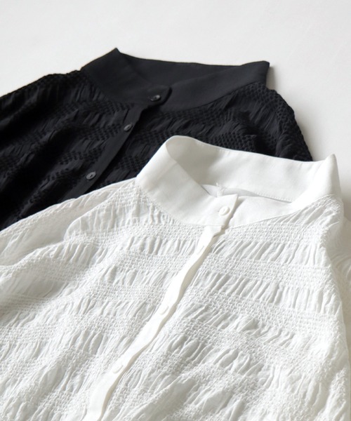 ベロアステッチシャツ（シャツ/ブラウス）｜antiqua（アンティカ） mdprevattcaulkingandwaterproofing.com