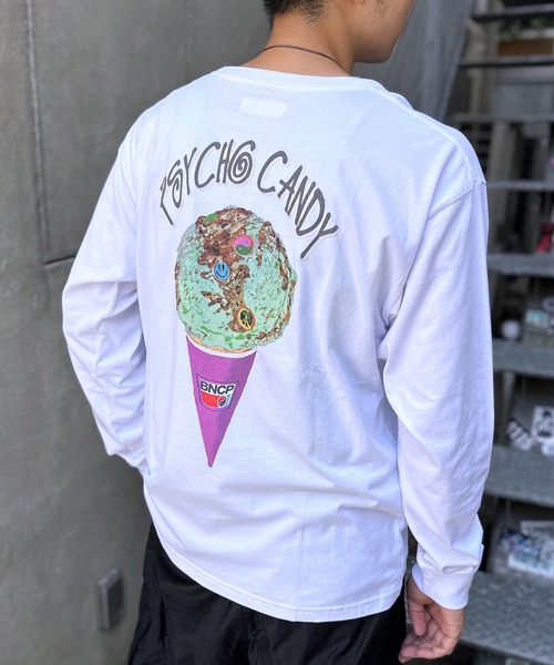 【ZOZO限定】サイケキャンディーロンT（Tシャツ/カットソー）｜CIAOPANIC（チャオパニック）