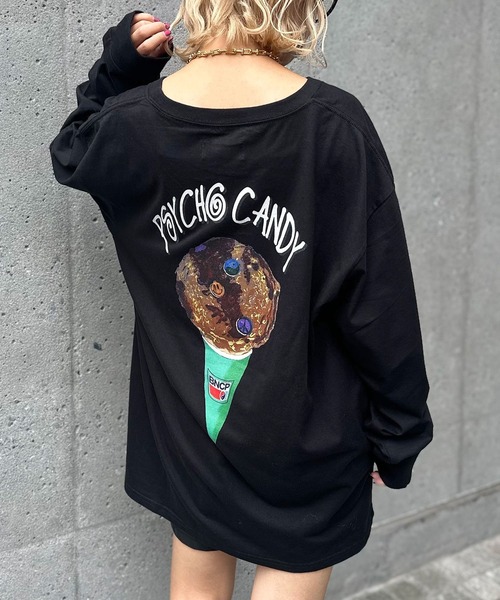 【ZOZO限定】サイケキャンディーロンT（Tシャツ/カットソー）｜CIAOPANIC（チャオパニック）