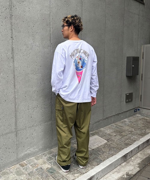 【ZOZO限定】サイケキャンディーロンT（Tシャツ/カットソー）｜CIAOPANIC（チャオパニック）