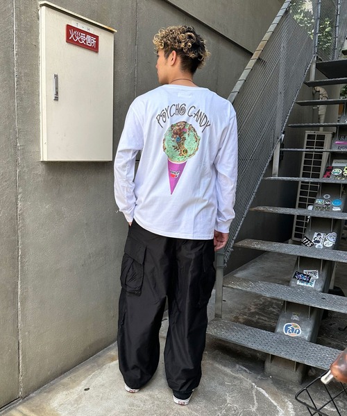 【ZOZO限定】サイケキャンディーロンT（Tシャツ/カットソー）｜CIAOPANIC（チャオパニック）