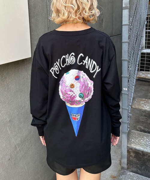 【ZOZO限定】サイケキャンディーロンT（Tシャツ/カットソー）｜CIAOPANIC（チャオパニック）