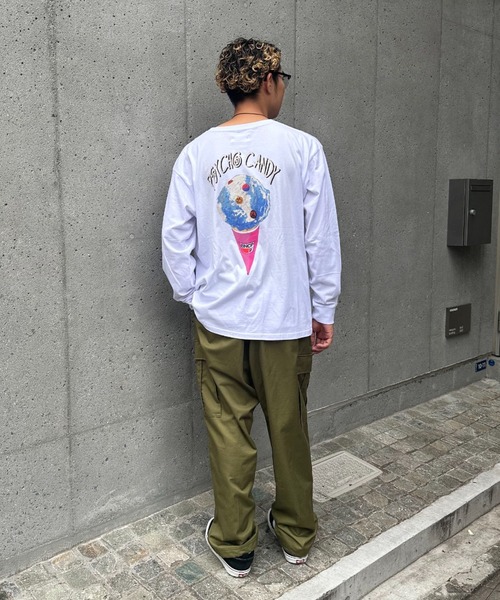 【ZOZO限定】サイケキャンディーロンT（Tシャツ/カットソー）｜CIAOPANIC（チャオパニック）