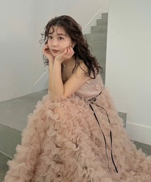 LILY BROWN | 【LILY BROWN×KEITA MARUYAMA】チュールフリルワンピース(ワンピース)