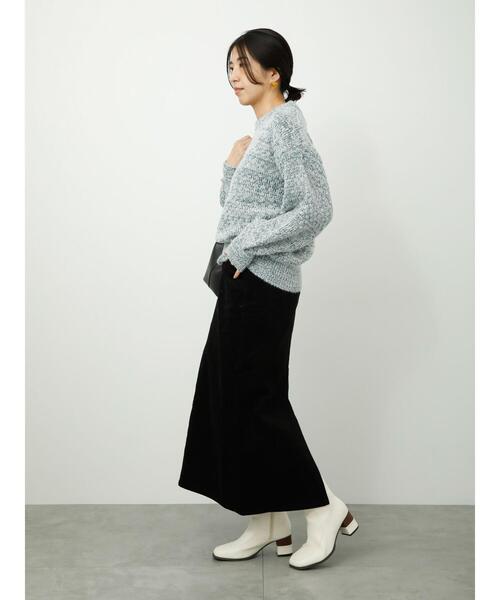 Lugnoncure（ルノンキュール）の「【選べる着丈】コーデュロイスカート