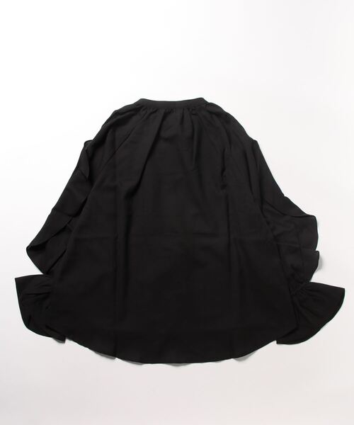 OWLSPALE（オールズペール）の「ラッフルフリルブラウス（シャツ/ブラウス・レディース・ブラック/オフホワイト/ブラック系その他・FREE）」の16枚目の写真