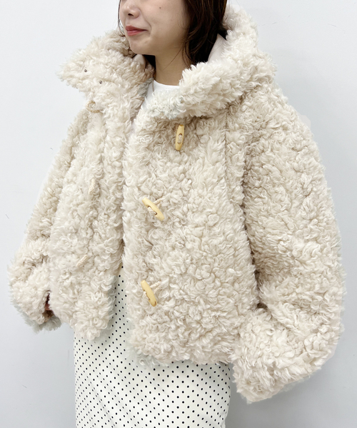 セール】フェイクファーダッフル（ダッフルコート）｜U by SPICK&SPAN