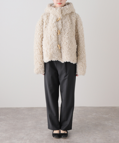 セール】フェイクファーダッフル（ダッフルコート）｜U by SPICK&SPAN