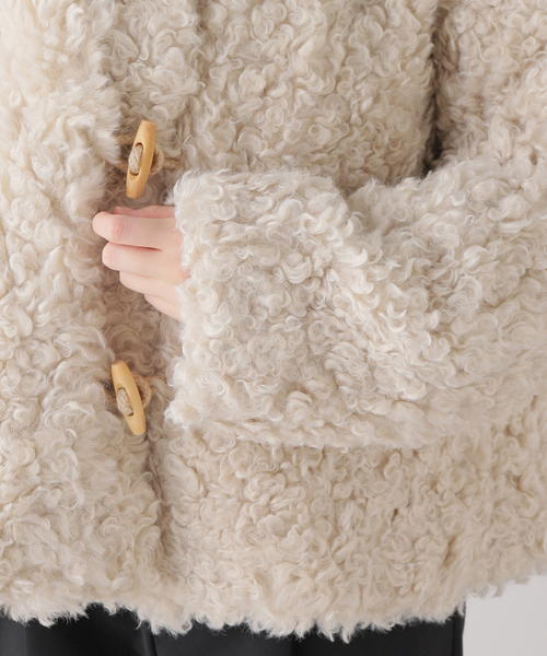 セール】フェイクファーダッフル（ダッフルコート）｜U by SPICK&SPAN