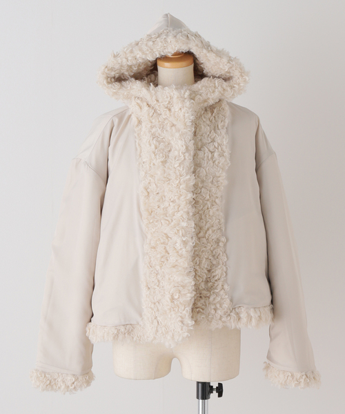 セール】フェイクファーダッフル（ダッフルコート）｜U by SPICK&SPAN