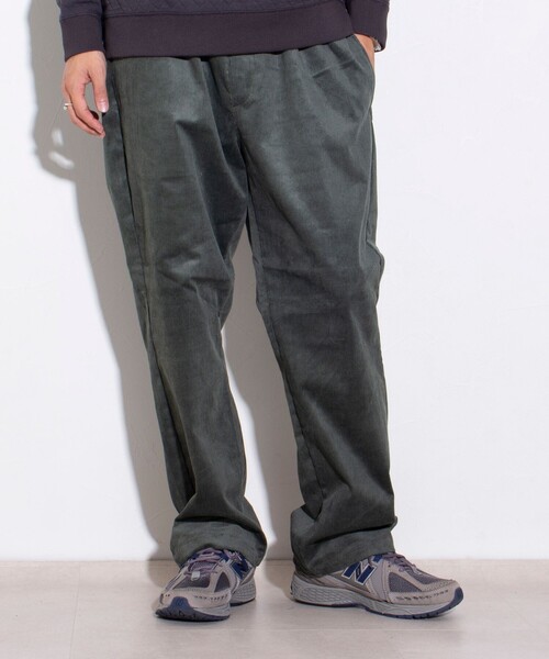 GLOSTER（グロスター）の「【GLOSTER/グロスター】GOODNESS コーデュロイパンツ（その他パンツ・メンズ・ネイビー/ブラック/オリーブ/サックスブルー/アイボリー/チャコールグレー・M/L/S）」の4枚目の写真
