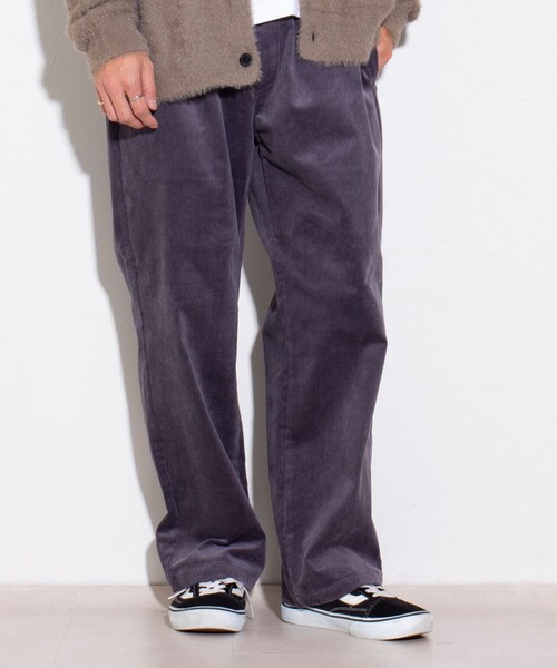 GLOSTER（グロスター）の「【GLOSTER/グロスター】GOODNESS コーデュロイパンツ（その他パンツ・メンズ・ネイビー/ブラック/オリーブ/サックスブルー/アイボリー/チャコールグレー・M/L/S）」の3枚目の写真