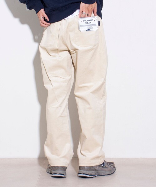 GLOSTER（グロスター）の「【GLOSTER/グロスター】GOODNESS コーデュロイパンツ（その他パンツ・メンズ・ネイビー/ブラック/オリーブ/サックスブルー/アイボリー/チャコールグレー・M/L/S）」の2枚目の写真