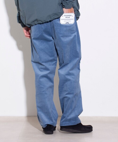 GLOSTER（グロスター）の「【GLOSTER/グロスター】GOODNESS コーデュロイパンツ（その他パンツ・メンズ・ネイビー/ブラック/オリーブ/サックスブルー/アイボリー/チャコールグレー・M/L/S）」の12枚目の写真