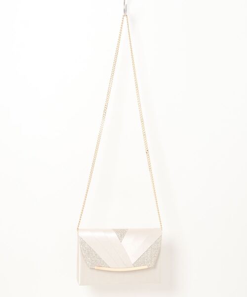 3WAYシンプルラメフラップバッグ（クラッチバッグ）｜Dorry Doll