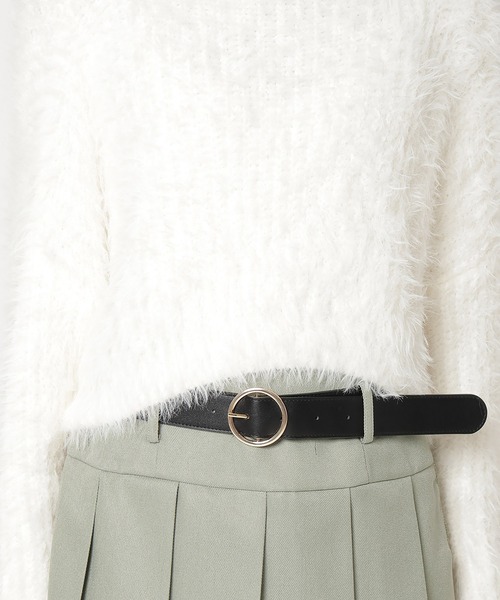 REDYAZEL(レディアゼル)の「シャギーニット(ニット/セーター・レディース・ブラック/オフホワイト/グレー/ベージュ/ボルドー・FREE)」の11枚目の写真