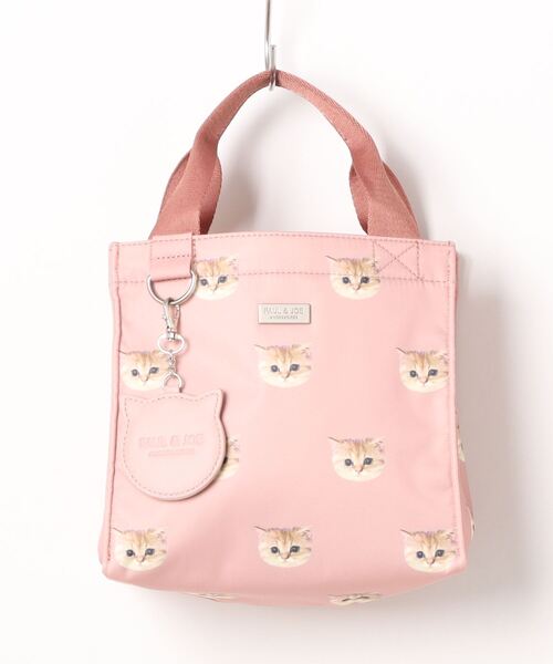 PAUL & JOE ACCESSOIRES（ポールアンドジョーアクセソワ）の「【PAUL & JOE ACCESSOIRES /ポール アンド ジョー アクセソワ 】 ヌネット総柄 ランチトート（トートバッグ・レディース・ピンク/ベージュ/ネイビー・FREE）」の18枚目の写真