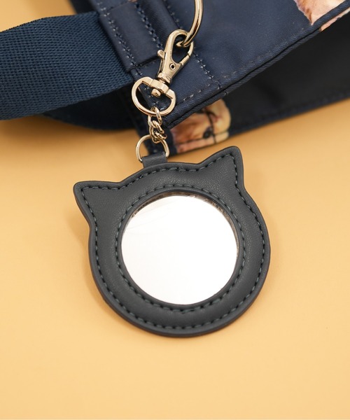 PAUL & JOE ACCESSOIRES（ポールアンドジョーアクセソワ）の「【PAUL & JOE ACCESSOIRES /ポール アンド ジョー アクセソワ 】 ヌネット総柄 ランチトート（トートバッグ・レディース・ピンク/ベージュ/ネイビー・FREE）」の12枚目の写真