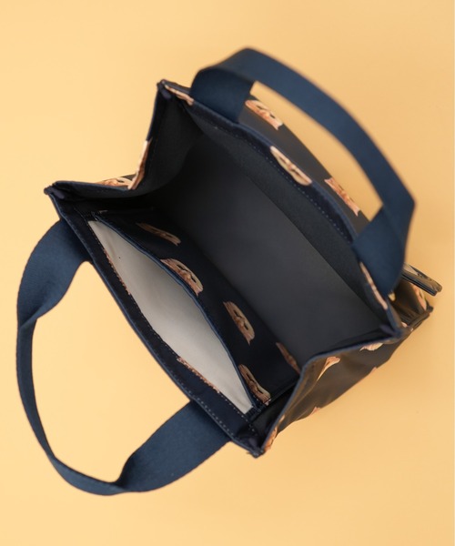 PAUL & JOE ACCESSOIRES（ポールアンドジョーアクセソワ）の「【PAUL & JOE ACCESSOIRES /ポール アンド ジョー アクセソワ 】 ヌネット総柄 ランチトート（トートバッグ・レディース・ピンク/ベージュ/ネイビー・FREE）」の14枚目の写真