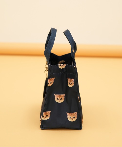 PAUL & JOE ACCESSOIRES（ポールアンドジョーアクセソワ）の「【PAUL & JOE ACCESSOIRES /ポール アンド ジョー アクセソワ 】 ヌネット総柄 ランチトート（トートバッグ・レディース・ピンク/ベージュ/ネイビー・FREE）」の15枚目の写真