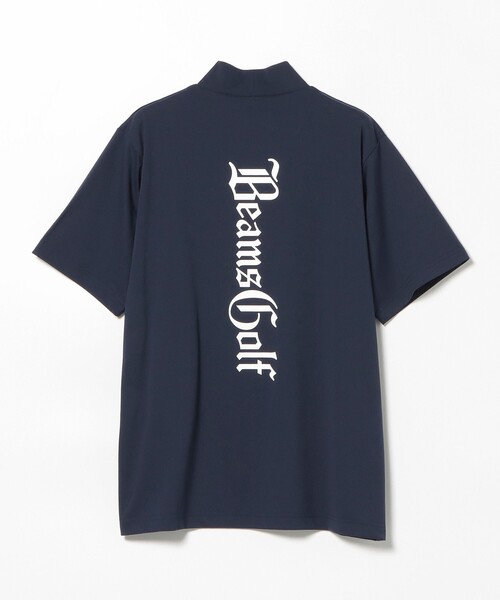 【セール】〈MEN〉 ORANGE LABEL / ロゴ モックネックシャツ（Tシャツ/カットソー）｜BEAMS GOLF（ビームスゴルフ）