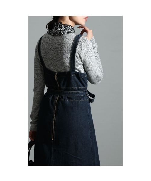 Sawa a la mode(サワアラモード)の「デニムワンピース(ワンピース・レディース・ネイビー・FREE)」の13枚目の写真