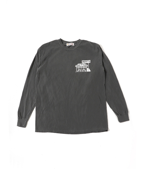 JOURNAL STANDARD relume(ジャーナルスタンダード レリューム)の「【カレーハウスCoCo壱番屋 × relume】別注 プリント L/S Tシャツ "CURRY SHOP"(Tシャツ/カットソー・メンズ・ブラック/ボルドー・MEDIUM/X-LARGE/LARGE)」の4枚目の写真