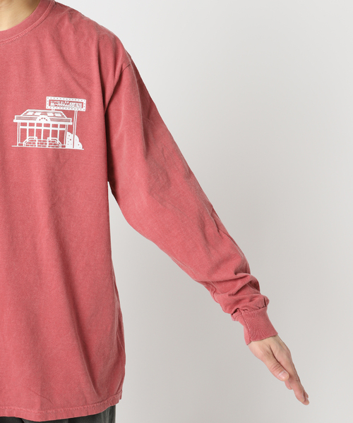 JOURNAL STANDARD relume(ジャーナルスタンダード レリューム)の「【カレーハウスCoCo壱番屋 × relume】別注 プリント L/S Tシャツ "CURRY SHOP"(Tシャツ/カットソー・メンズ・ブラック/ボルドー・MEDIUM/X-LARGE/LARGE)」の12枚目の写真