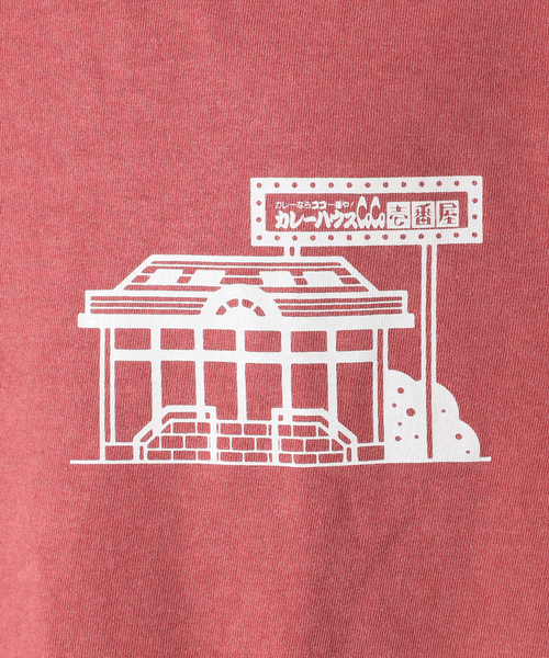 JOURNAL STANDARD relume(ジャーナルスタンダード レリューム)の「【カレーハウスCoCo壱番屋 × relume】別注 プリント L/S Tシャツ "CURRY SHOP"(Tシャツ/カットソー・メンズ・ブラック/ボルドー・MEDIUM/X-LARGE/LARGE)」の15枚目の写真