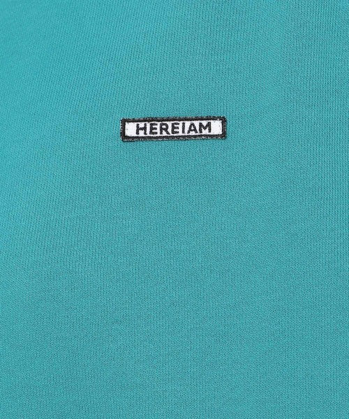 HEREIAM(ヘレイアム)の「【HEREIAM】ワッペンロゴフーディー(ユニセックス)(パーカー・レディース・グリーン/ホワイト/ピンク/ブラック/パープル・MEDIUM/LARGE)」の19枚目の写真