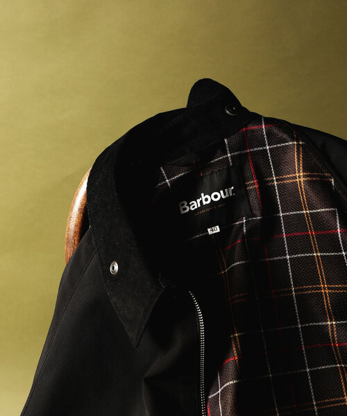 Barbour（バブアー）の「BARBOUR （バブアー）417別注 MODIFIED BORROWDALE（カバーオール・メンズ・ブラック/ベージュ・38/40/36）」の16枚目の写真