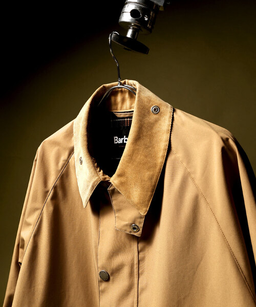 Barbour（バブアー）の「BARBOUR （バブアー）417別注 MODIFIED BORROWDALE（カバーオール・メンズ・ブラック/ベージュ・38/40/36）」の17枚目の写真
