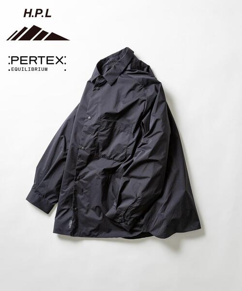 EKAL(エカル)の「PERTEX マウンテンシャツ(シャツ/ブラウス・メンズ・グレー/ブラック・MEDIUM/LARGE)」の2枚目の写真