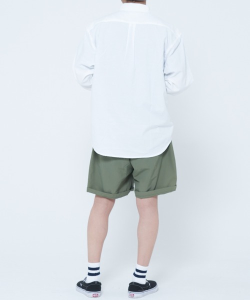 CORISCO(コリスコ)の「オックス カラー釦 ボタンダウンシャツ(M1)(シャツ/ブラウス・メンズ・ブラック/ブルー/ホワイト/グリーン/オレンジ・MEDIUM/LARGE/X-LARGE)」の9枚目の写真