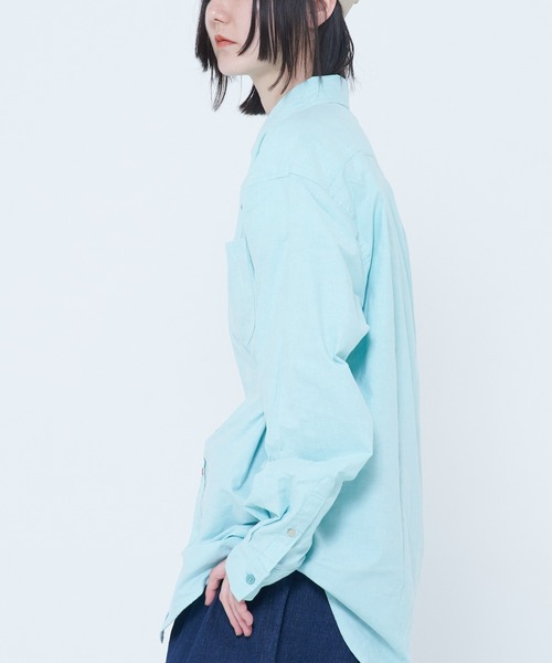 CORISCO(コリスコ)の「オックス カラー釦 ボタンダウンシャツ(M1)(シャツ/ブラウス・メンズ・ブラック/ブルー/ホワイト/グリーン/オレンジ・MEDIUM/LARGE/X-LARGE)」の19枚目の写真