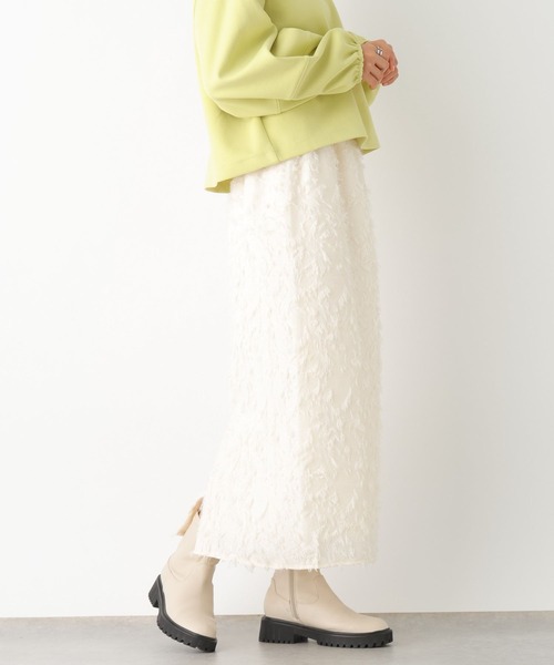 LEPSIM(レプシィム)の「フリンジイージースカート 102864(スカート・レディース・アイボリー/ブラック・FREE)」の15枚目の写真