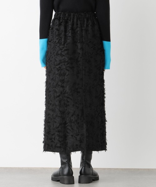 LEPSIM(レプシィム)の「フリンジイージースカート 102864(スカート・レディース・アイボリー/ブラック・FREE)」の5枚目の写真