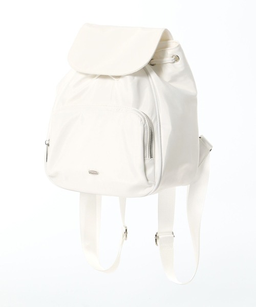 Heather（ヘザー）の「ナイロンミニリュック　110528（バックパック/リュック・レディース・ブラック/オフホワイト・ONE SIZE）」の14枚目の写真