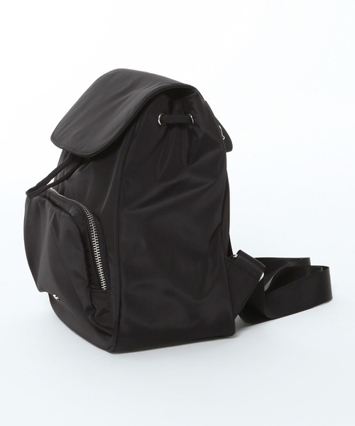 Heather（ヘザー）の「ナイロンミニリュック　110528（バックパック/リュック・レディース・ブラック/オフホワイト・ONE SIZE）」の11枚目の写真