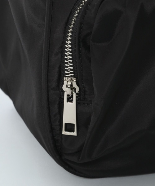 Heather（ヘザー）の「ナイロンミニリュック　110528（バックパック/リュック・レディース・ブラック/オフホワイト・ONE SIZE）」の9枚目の写真