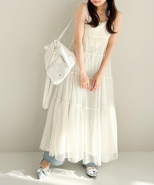 Heather（ヘザー）の「ナイロンミニリュック　110528（バックパック/リュック・レディース・ブラック/オフホワイト・ONE SIZE）」の17枚目の写真