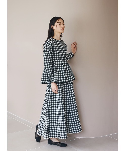 【人気沸騰】 COEL（コエル）の「ニットペプラムトップス（ニット/セーター トップス
