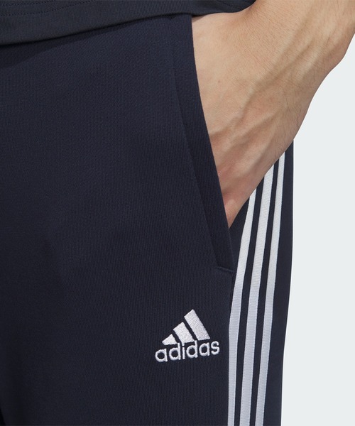 adidas(アディダス)の「エッセンシャルズ プラス レギュラーフィット スリーストライプス フレンチテリー カフパンツ / アディダス adidas(その他パンツ・メンズ・ブルー/グレー/ブラック/ベージュ/グリーン/グリーン系その他/ブラウン・SMALL/X-SMALL/XX-LARGE/3XL/LARGE/MEDIUM/X-LARGE)」の22枚目の写真